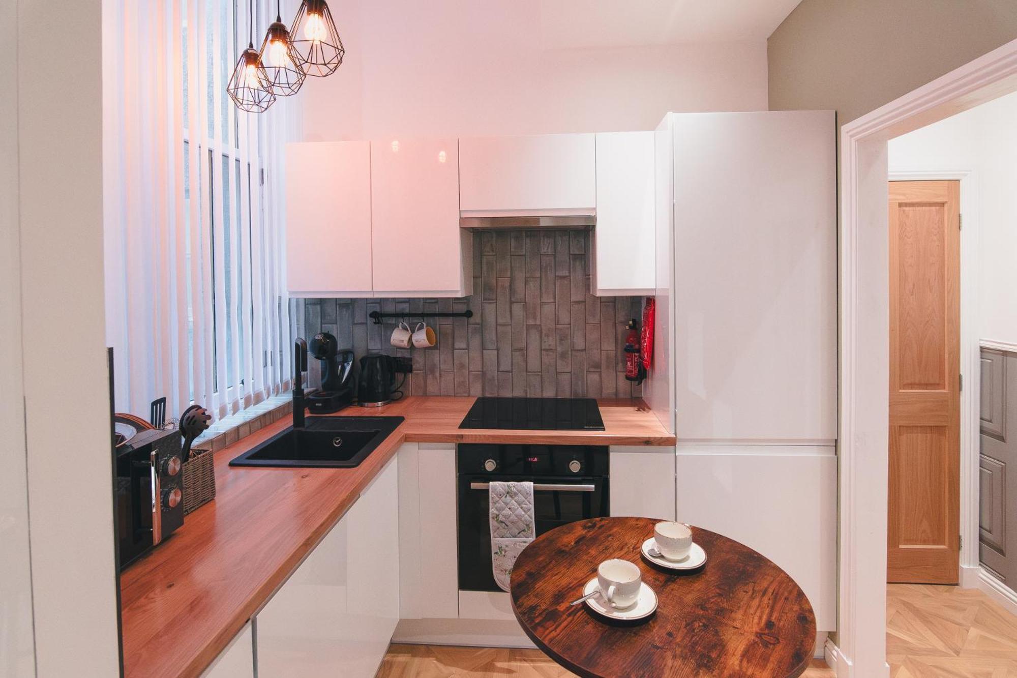 Modern Apartment In Aberdeen City Centre, Guild Street, Free Wifi Esterno foto