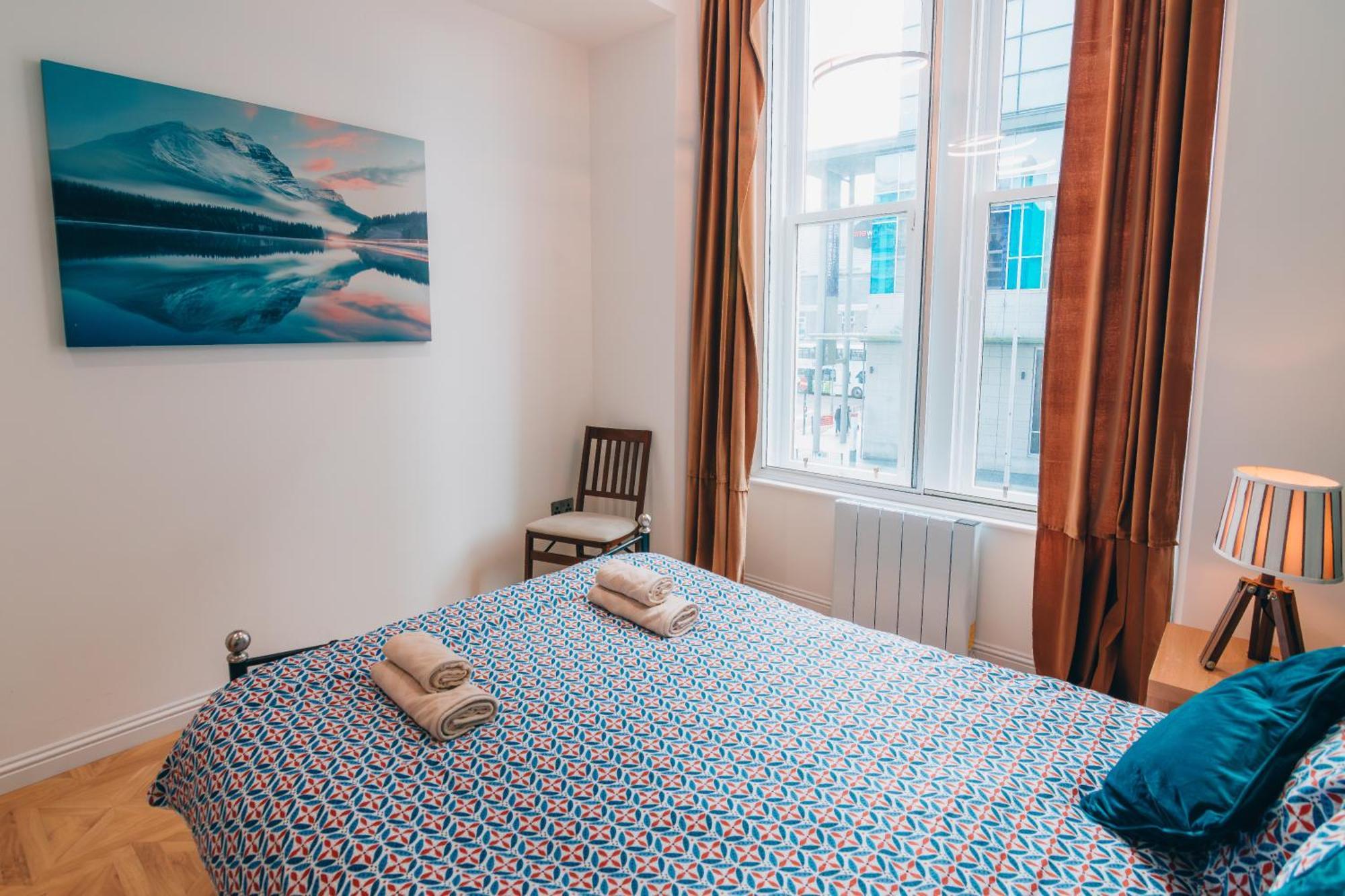 Modern Apartment In Aberdeen City Centre, Guild Street, Free Wifi Esterno foto